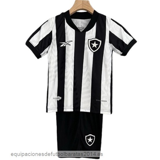 Nuevo 1ª Conjunto De Niños Botafogo 23/24 Negro Blanco Baratas